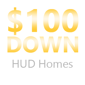 $100 Down HUD Homes